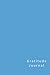 Gratitude Journal: 110 pages, Softcover, (6 x 9) inches (Light Blue)