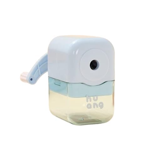 Jorex Mart Helical Blade Pencil Sharpener – Portable Box Design for All Pencil Types – Ideal for School, Office & Home Use (Color is as per Availability) Big (Multi Color, Pack of 1)