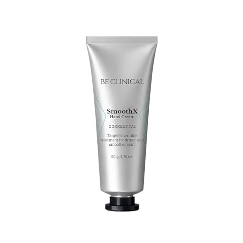 Image of Be Clinical SmoothX Hand Cream | Reduces Wrinkles, Skin Sagging and Hydrates Hands | Matrixyl Synthe'6, Cyclopeptide-5, Hyaluronic Acid, Niacinamide