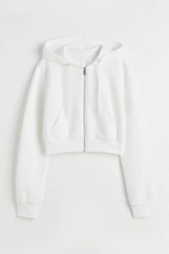 Image of PAKLON Cropped Zip-Through Hoodie