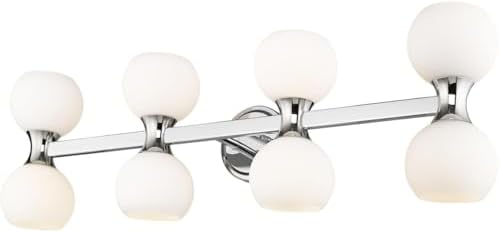 Z-Lite 494-8V-CH Artemis Vanity, 8-Light 480 Total Watts, Chrome