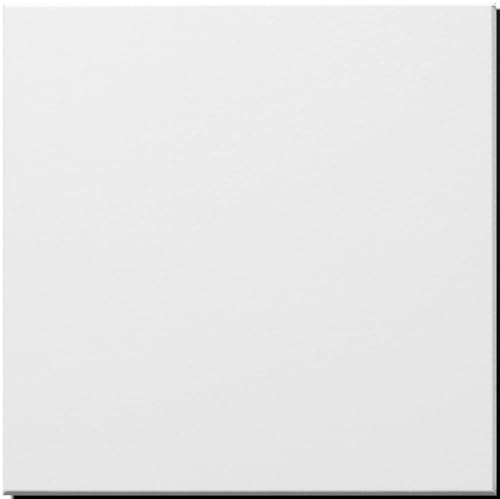 White Suspended Ceilings Tiles 595mm x 595mm x 7mm - EasyClean & Wipeable - Fits in 600mm x 600mm Grid System Pack of 10 Ceiling Panels Tile for 3.6m2 Area
