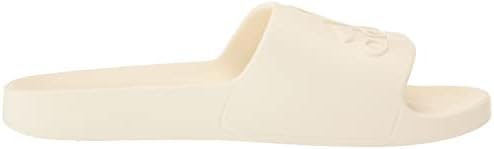 adidas Unisex Adilette Aqua Slide Sandal, Off White/Off White/Off White, 11 US Men | Image 5