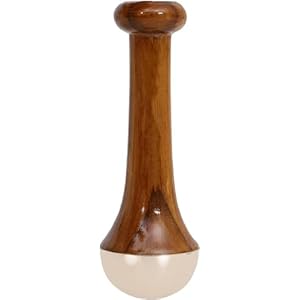 Kansa Wand Face and Foot Massager – Ayurvedic Benefits of Bronze – Restoring Luster Through Detoxification (Small)