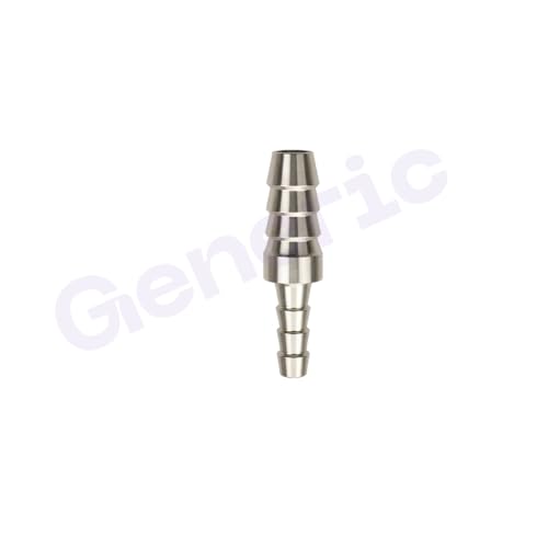 Image of Dental Chair Parts - 2mm x 4mm Straight Round Jointer | Direct Water Pipe Connector | Brass Construction, Lightweight & Durable (Pack of 5-2mm x 4mm)