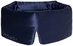 DROWSY Silk Sleep Mask. Face-Hugging, Padded Silk Cocoon for Deep Sleep Therapy in Total Darkness.