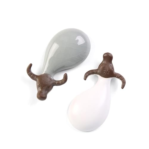 Thé en céramique de bureau en forme de vache pour décoration de maison - 2