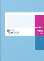 König und Ebhardt König & Ebhardt 8616210 Geschäftsbuch / Kladde (A6, kariert, mit festem Kopf, 70g/m², 32 Blatt Drahtheftung)