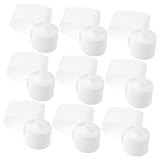 UPKOCH 12 Pièces Continuez à Tirer du Papier Bouteilles De Shampooing Vides Moussant Tubes Pulvérisateur Mousse De Lavage De Voiture Bouche Distributeur Conditionneur Blanche