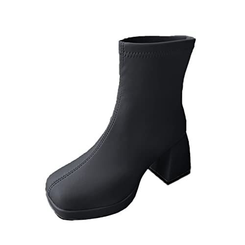 Sandales bout ouvert pour femmes avec talon carré stable en cuir souple confort