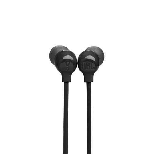 JBL Tune 135BT Bluetooth Wireless in-ear hoofdtelefoon met 3 knoppen microfoon/afstandsbediening en platte kabel - zwart - Afbeelding 6