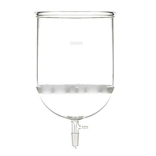 Entonnoir en verre 5L 24/40 pour éviter les fuites sous vide