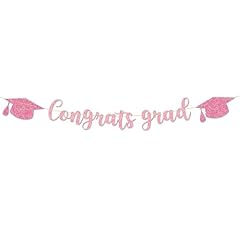 Pink Congrat grad