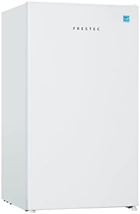 3.1 CU' Mini Refrigerator, Compact Refrigerator, Small Refrigerator with Freezer, White (FR 310 WH)