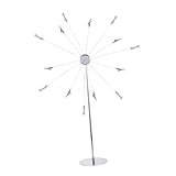 Portafotos: forma creativa de rueda con clips planos para sujetar las fotos, más único y elegante, soporte de fotos sky wheel