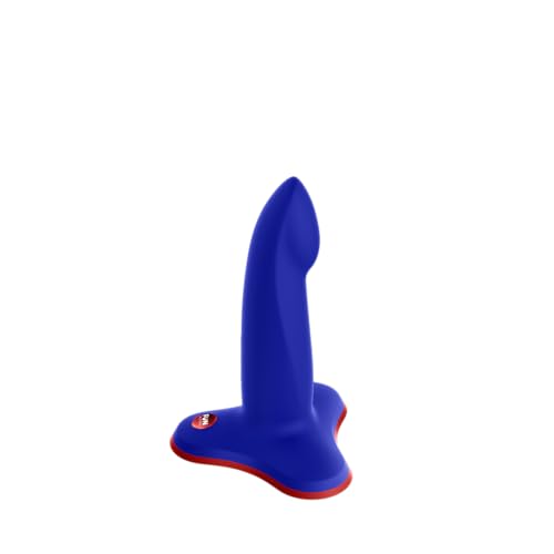 Dildo LIMBA FUN FACTORY bleu S : godemichet en silicone souple et ventouse
