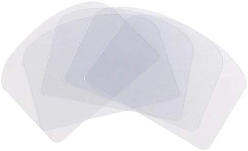 5 Pcs Transparent Cake Cream Scraper, Flexible Plastic Cake Scraper, Decorating Clear Icing Smoother for Cake Decoration Sculpting & Modeling Tools Decorating Tools