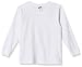 Soffe Big Boys' Long Sleeve T-Shirt,White,M (10/12)