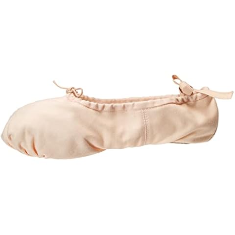 Sansha unisex-adult Pro 1 Canvas Ballet Slipper,Light Pink,10 M (8 M US Women's/6 M US Men's) Cover