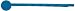 Trimweaver 50-Piece 50mm Turquoise Metal Bobby Pin with Glue Pad, 2-Inch