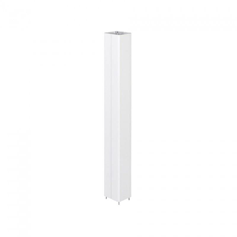 Prolongation colonne 2 faces 1m blanc pour ajouter des prises