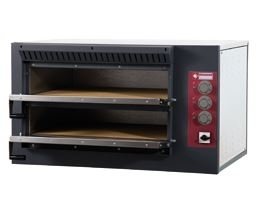 Elektrischer Pizzaofen, 2 Kammern – Ø 330 mm
