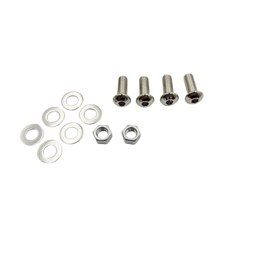 Saddle Bag Guards Screw para Harley Touring (cromo) miniatura 3