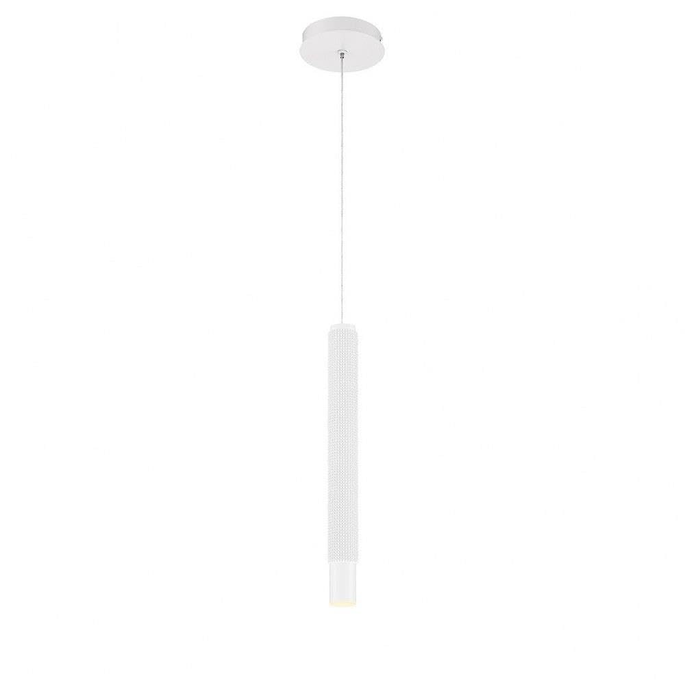 Eurofase 35710-011 Davenport - 16.25 Inch 4.3W 1 LED Pendant, Finish Color: White