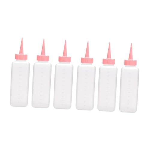 BNF®Squeeze Applicator Bottles Easy to Use for Barbershop Hairdressing Household Medium Pink|Health & Beauty | Hair Care & Styling | Hair Color|6 pieces Squeeze Bottles