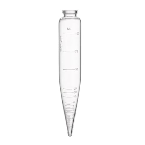 Bouteille de centrifugeuse à fond en verre 100 ml matériel de laboratoire chimie