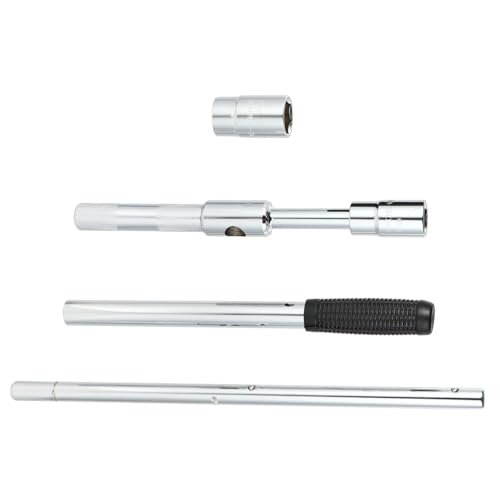 Ciieeo 4 Durable Way Lug Wrench Telescopic Carbon Steel Tire Nut Tool for Easy Tire Replacement and Maximum Torque for Cars and Suvs