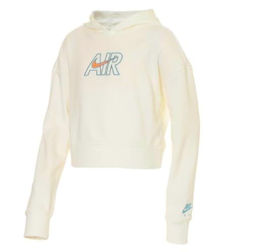 Nike Air Crop Sweat à Capuche Fille Vêtement Sport Court Coton Adolescent