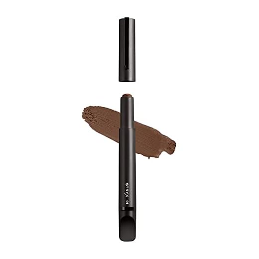 Stryx Concealer Stick Tool for Men, Dark Eclipse - Natural Pigments Hides Imperfections, Acne, Razor Burns, Scars, & Rosacea - Highly Adaptable Shades for Easy, Undetectable Coverage - All Skin Tones