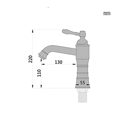 Robinet de cuisine pour évier profond éliminant les éclaboussures d'eau - 5