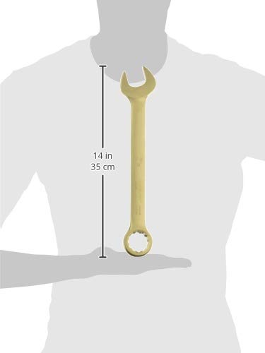 Clé 33 mm mixte antichispa forgée pour la maintenance industrielle de précision