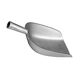 Luxshiny Tragbare Aluminiumschaufel für Küche Vielseitige Mehlschaufel für Eis Süßigkeiten Nüsse Mehl Robustes Leicht zu Reinigendes Design Kapazität