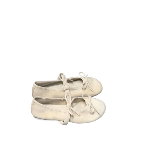 Pink Flats Shoes Women Coquette Satin Ballet Flats Cute Shoes Y2k Ballet Flats with Strap