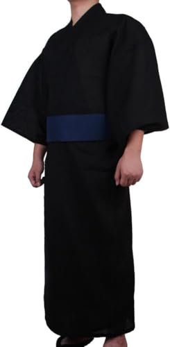 Men's Japanese Yukata Japanese Kimono Home Robe Pajamas.3