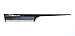 Produktbild Hercules Sägemann HS C20 carbon 20 Profi Toupierkamm anthrazit (antistatisch) Carbonkamm wechselnde Zahnung 1/1, 8,75 Zoll Kamm Toupier-Stielkamm (20a)