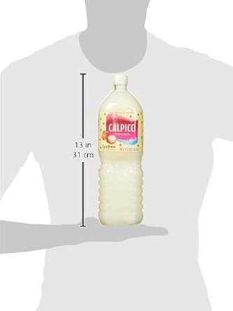Calpico Soft Drink Lychee, 50.7 fz (Pack of 2)