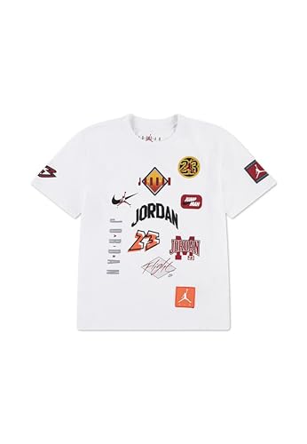 Jordan T-Shirt Bambino - Bianco 95F385 1 12-13Y