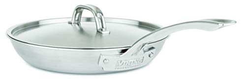 Viking Culinary 10" Non-Stick Fry Pan With Lid Professional 5-Ply, 10 Inch, Satin Finish #TOP4