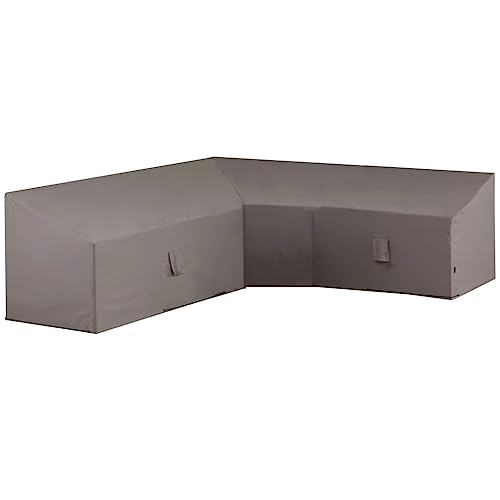 Madison Loungemöbel Abdeckung L-Form 270×270×65/90cm Schutzhülle Abdeckhaube