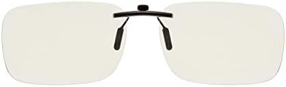 UltraByEasyPeasyStore Ultra Clip On Adults Blue Light Blocking Glasses Mens Women Over Glasses Blocker