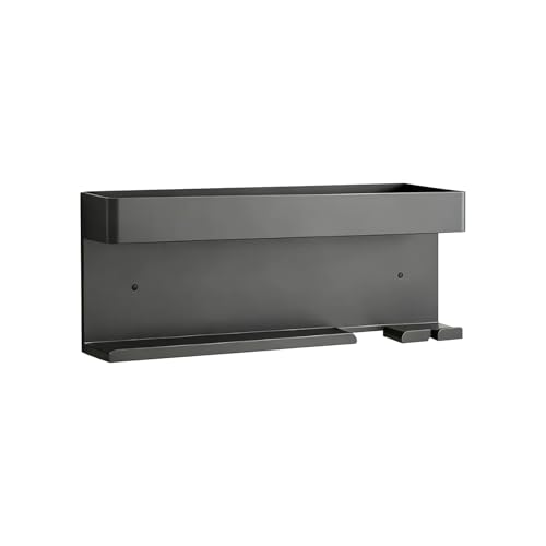 DYOUen Wandhalterung Curling Halter Organizer Stand Lagerregal für Dyson Airwrap Edelstahl ohne Stanzen Aufbewahrungshalter (Stil 3)