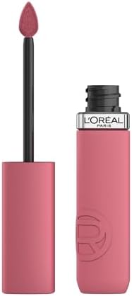 L'Oréal Paris Pintalabios Líquido, Color Intenso, Fórmula Mate de...