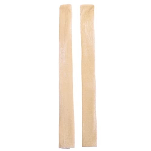 OKUMEYR 1ペア冷蔵庫把手カバー 対 おしゃれな家電装飾 ベロア素材製 滑り