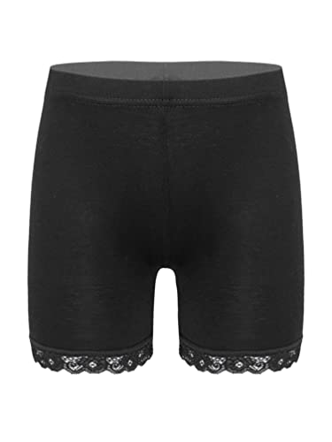 TiaoBug Kids Girls 6 Packs Lace Dance Shorts Bike Shorts Safety Under Dress Yoga Gymnastics Undershorts Activewear2