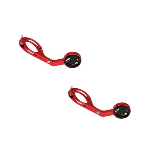 Clip de support de vélo rouge d'extension pour résoudre le manque de place sur le guidon