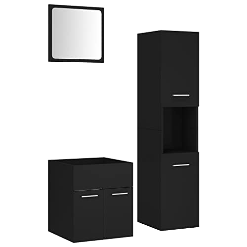 Muebles de baño negros para renovar el estilo de tu hogar y jardín 3